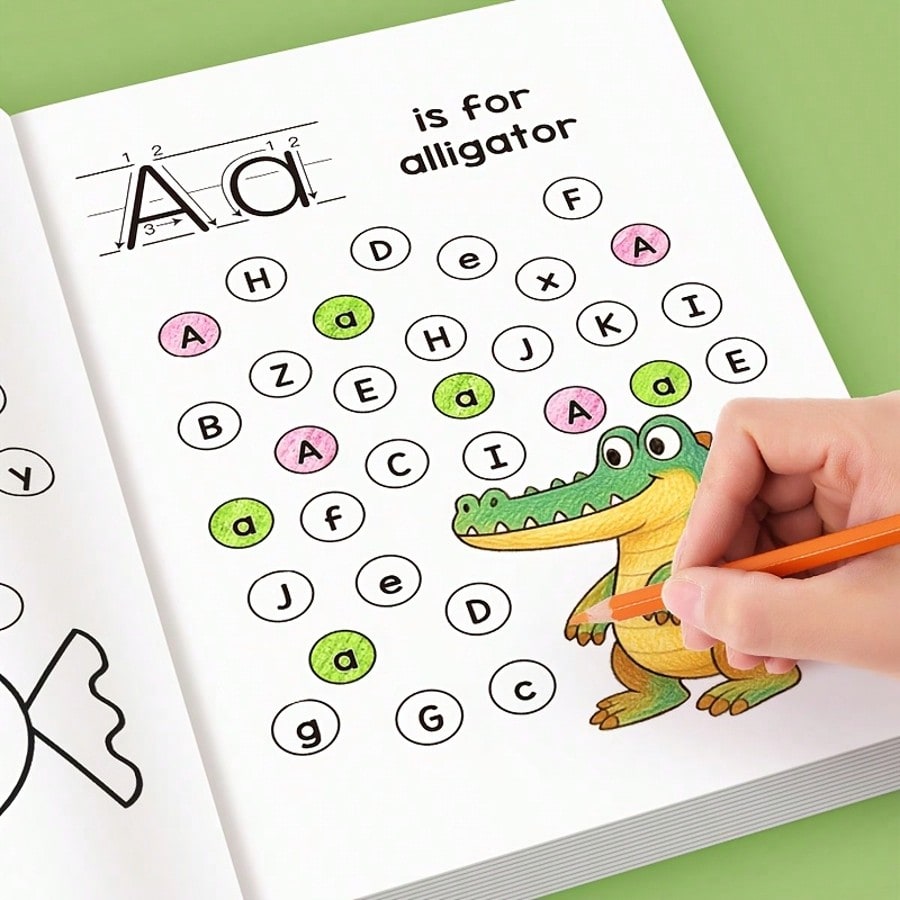 Kids Education Book - Writing Exercise Book Set for Kids,