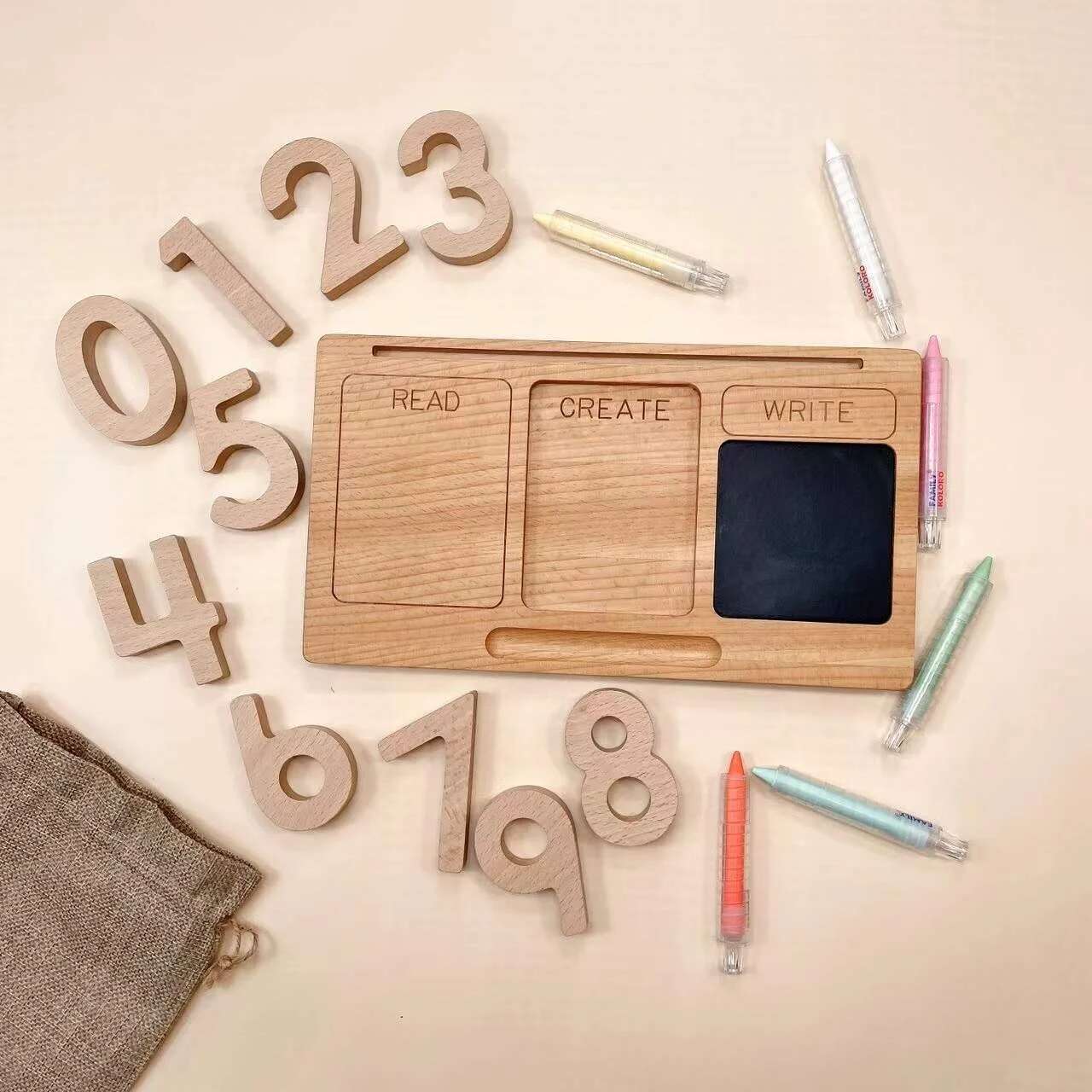 Kids Education Tablets - New Children Montessori Learning Tablet Learn