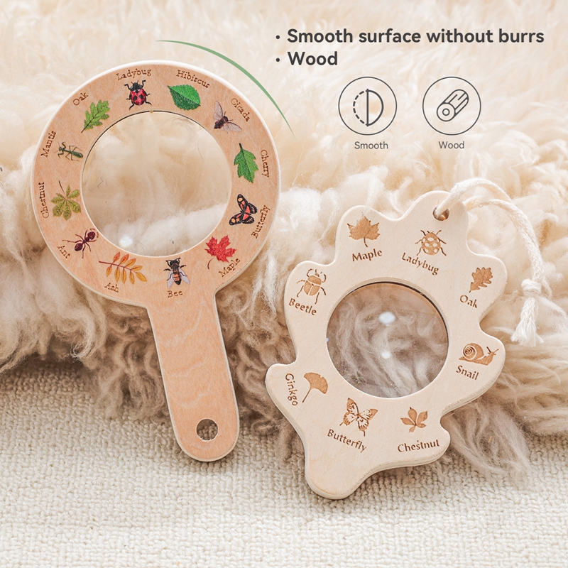 Kids Educational Box - Baby Outdoor Exploration Toy Wooden Mini