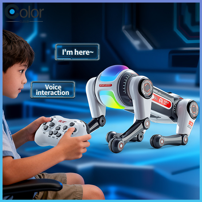 Kids Education In Us - Stunt Remote Control Robot Dog Ai