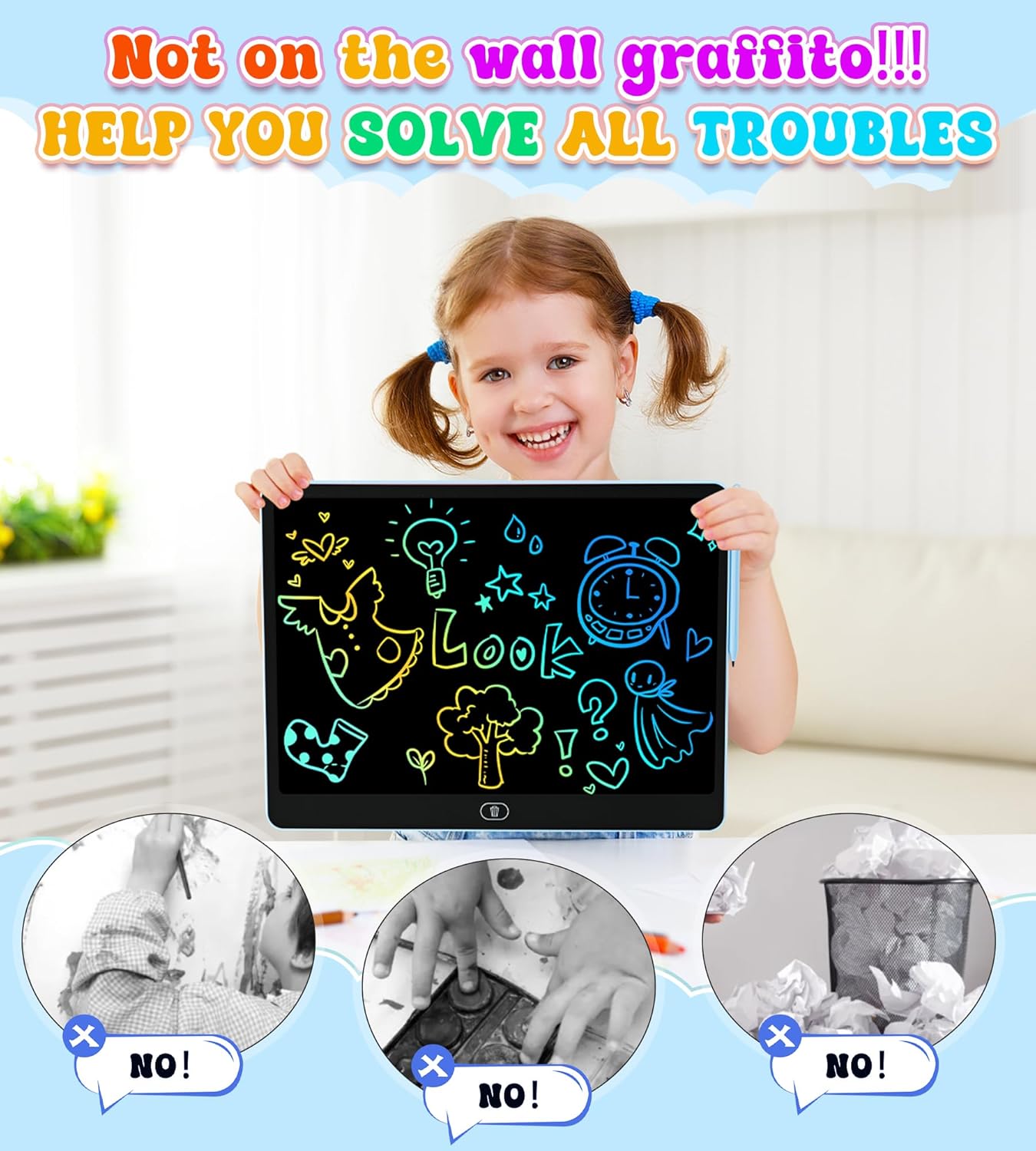 16 Inch LCD Writing Tablet for - Kids Education Tablets บทวิจารณ์และราคา