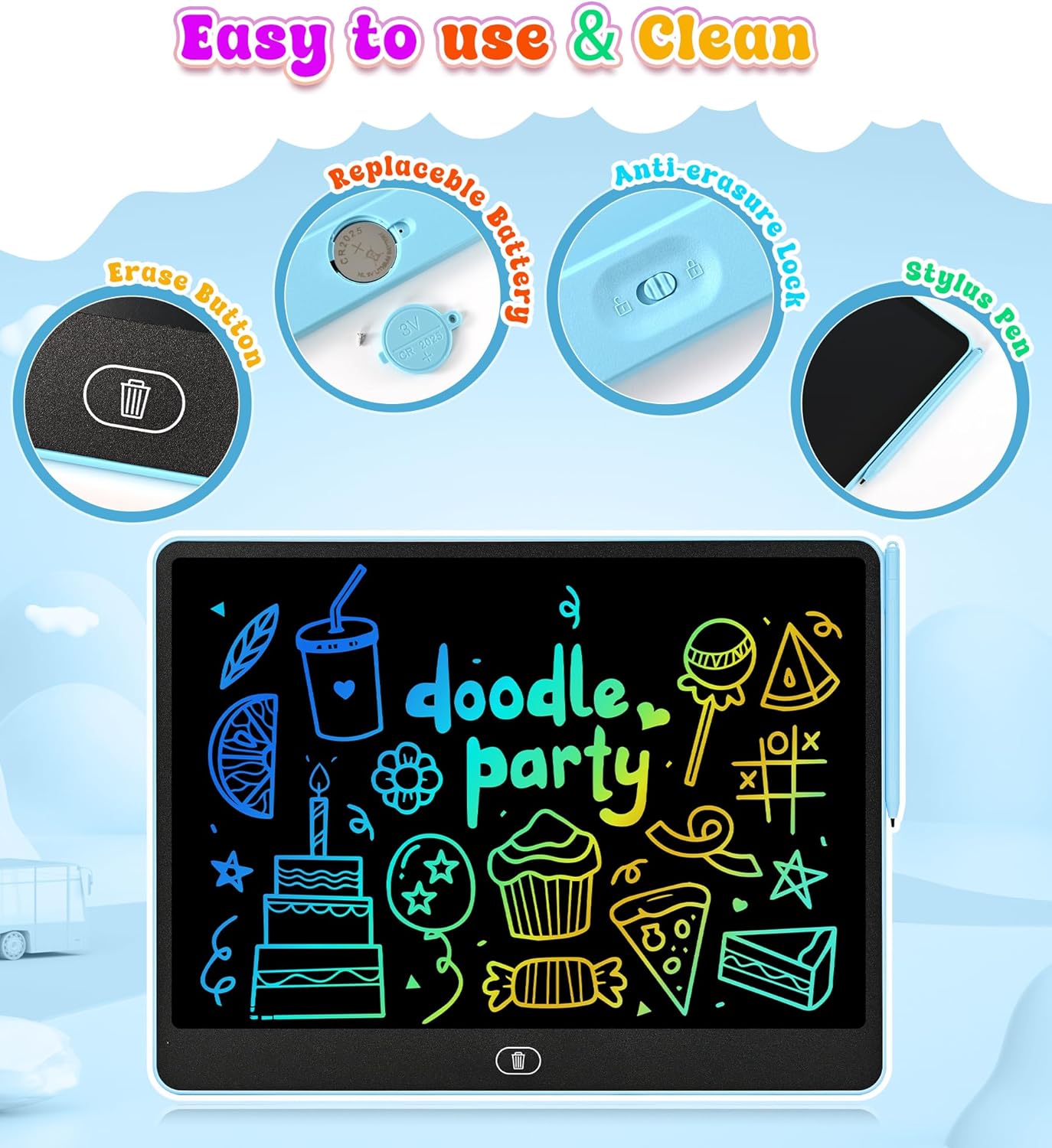 16 Inch LCD Writing Tablet for - Kids Education Tablets บทวิจารณ์และราคา