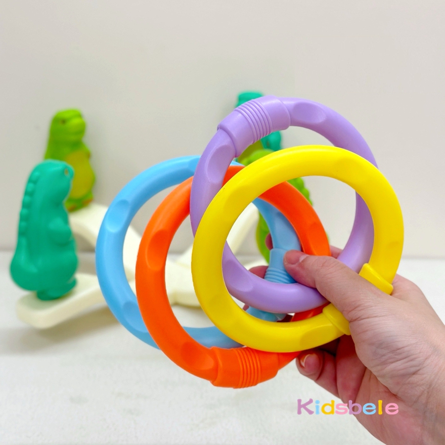 Kids Dinosaur Ring Toss Wobbly - Kids Educational Game 3 บทวิจารณ์และราคา
