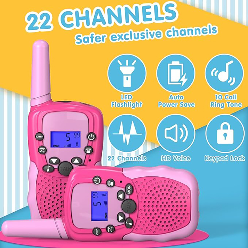 Kids Walkie Talkies 3 Pack Rec - Kids Education Channel บทวิจารณ์และราคา