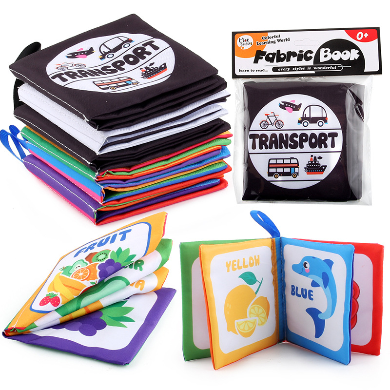 Baby Cloth Book for Newborns 0 - Kids Education Book บทวิจารณ์และราคา