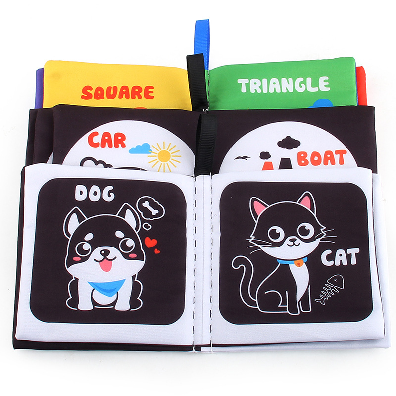 Baby Cloth Book for Newborns 0 - Kids Education Book บทวิจารณ์และราคา