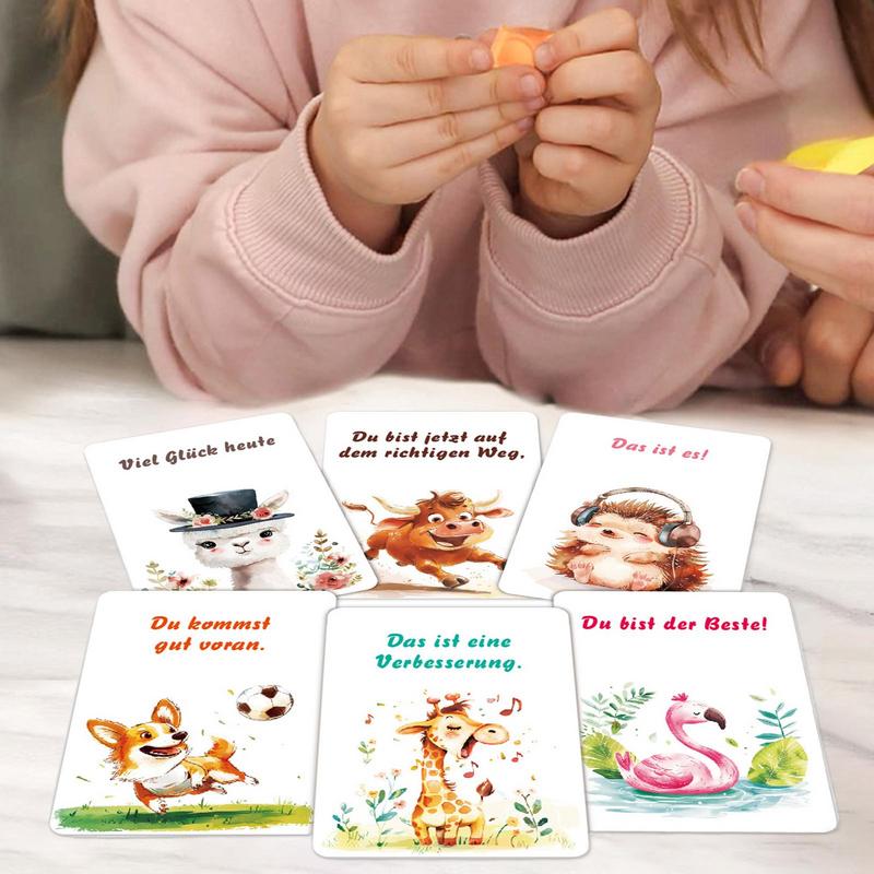 Empowering Cards For Kids 32 G - Kids Education Quotes บทวิจารณ์และราคา