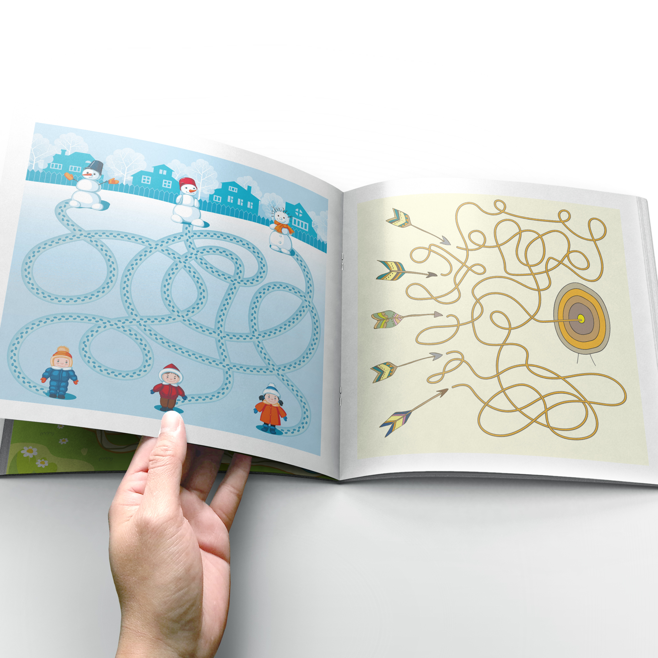 Interactive Maze Puzzle Book f - Kids Education In Us บทวิจารณ์และราคา