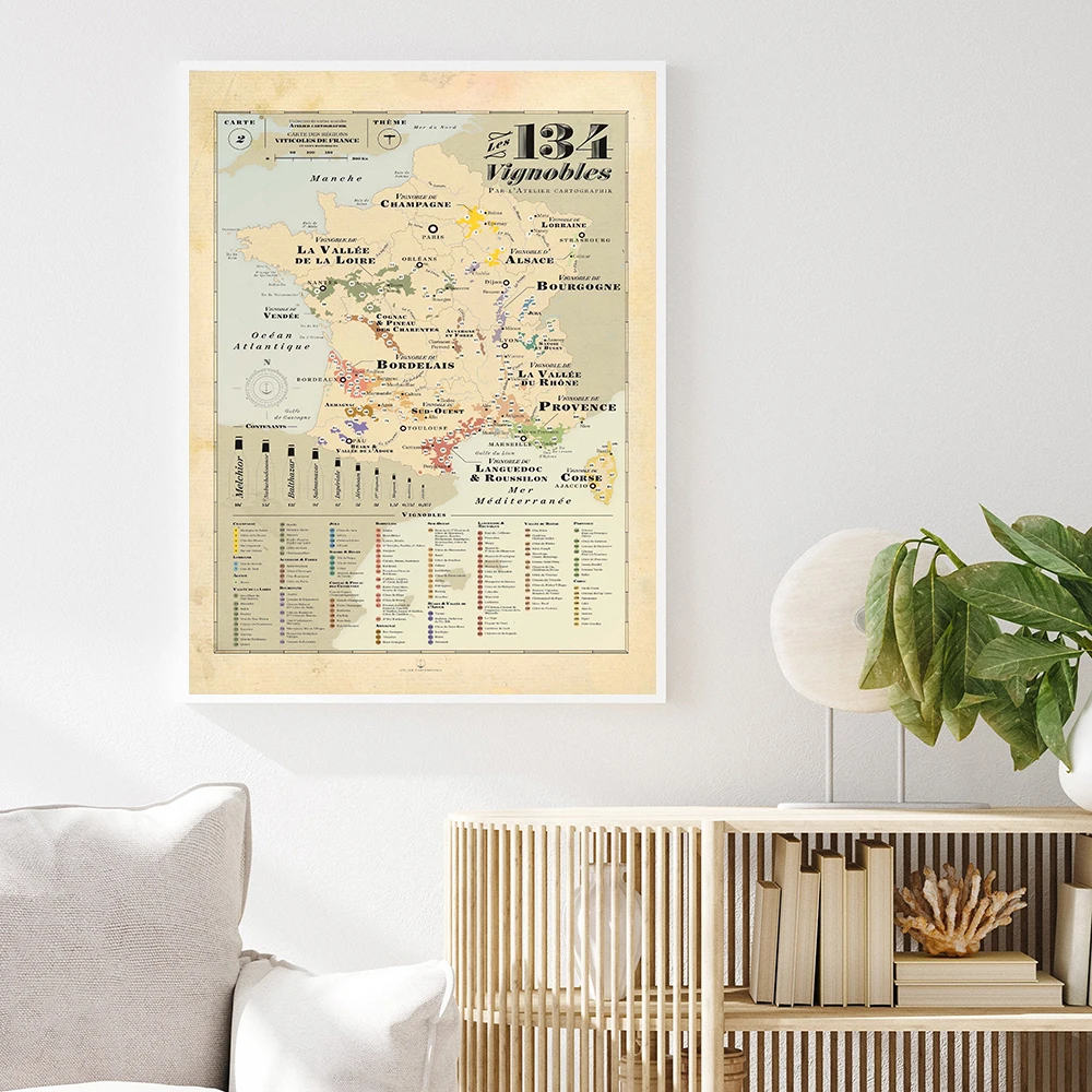 Retro Map Europe City Vines Ma - Kids Education Quotes บทวิจารณ์และราคา