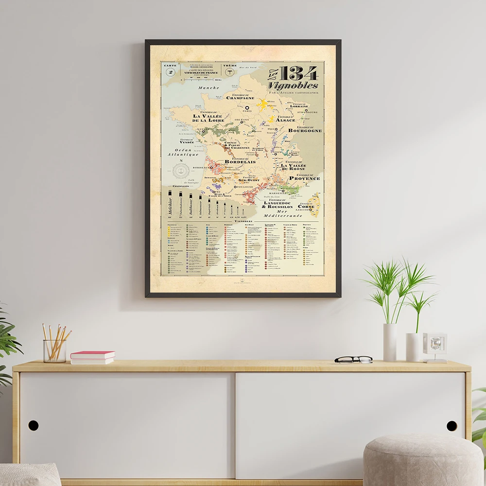 Retro Map Europe City Vines Ma - Kids Education Quotes บทวิจารณ์และราคา