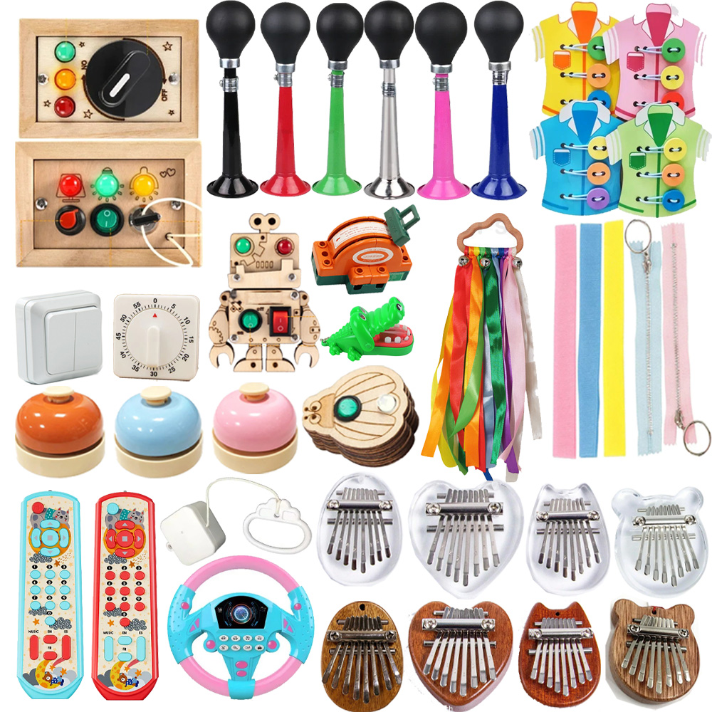1 piece DIY Montessori Busy Bo - Kids Educational Box บทวิจารณ์และราคา