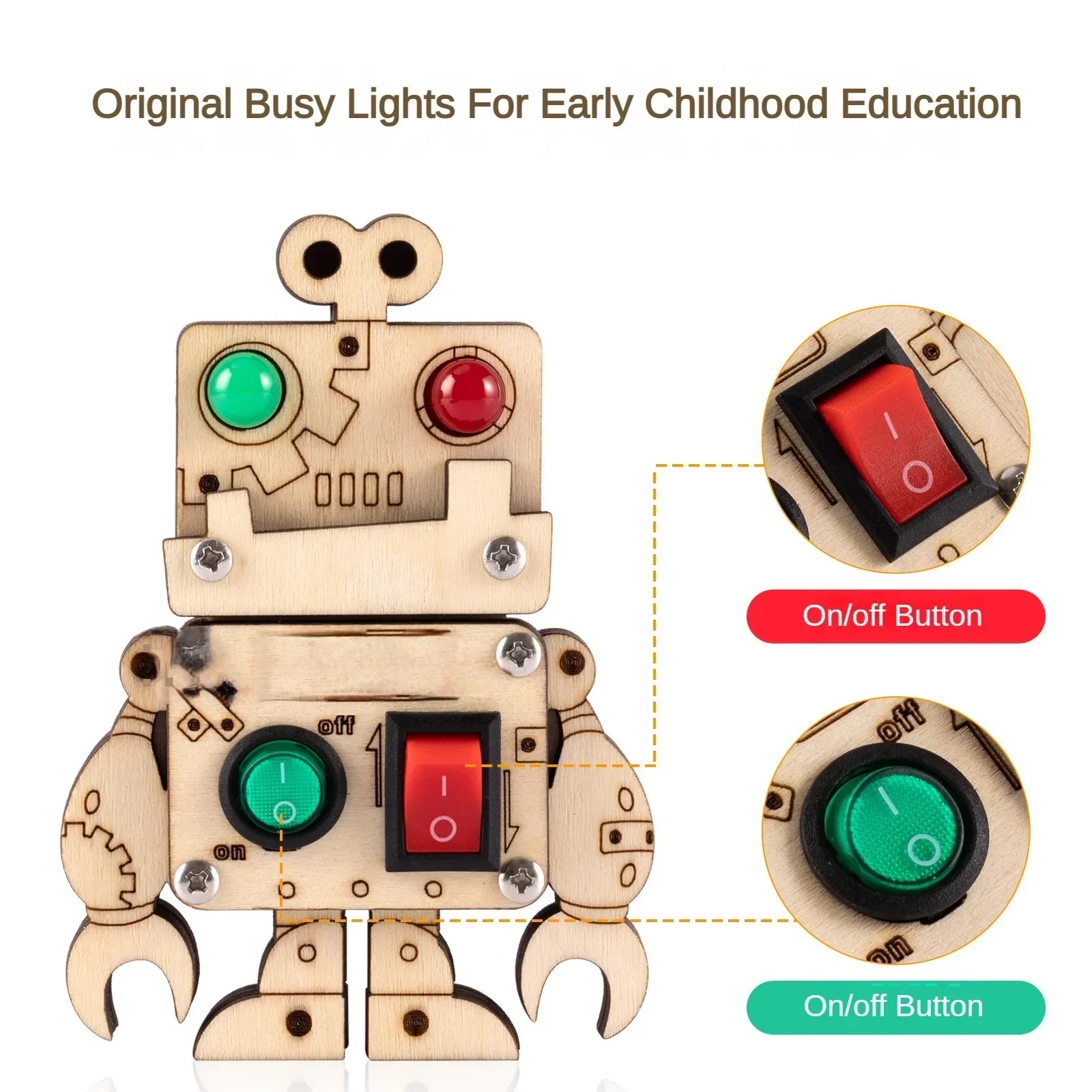 1 piece DIY Montessori Busy Bo - Kids Educational Box บทวิจารณ์และราคา