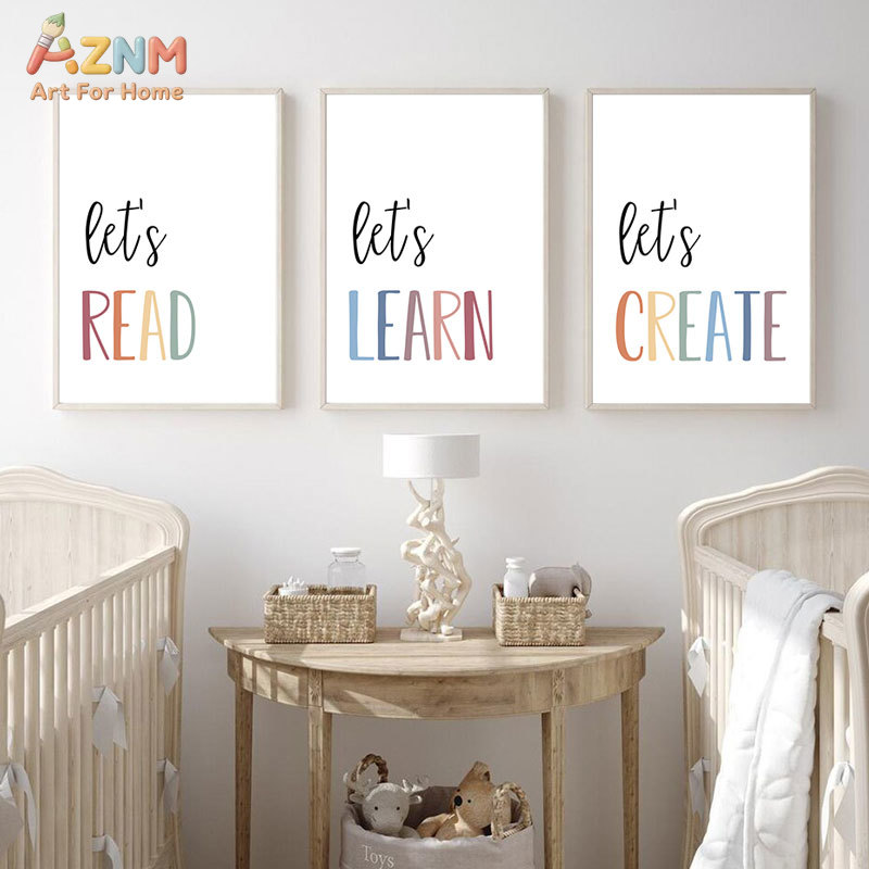 AZNM Let's Read Learn Create C - Kids Education Quotes บทวิจารณ์และราคา