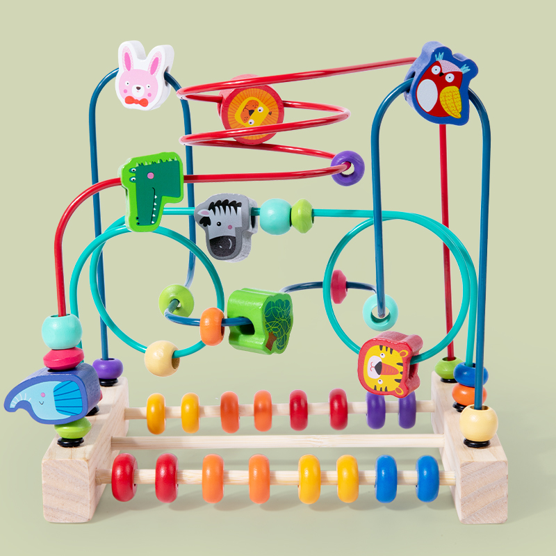 Montessori Toys Wooden Roller  - Kids Educational Box บทวิจารณ์และราคา