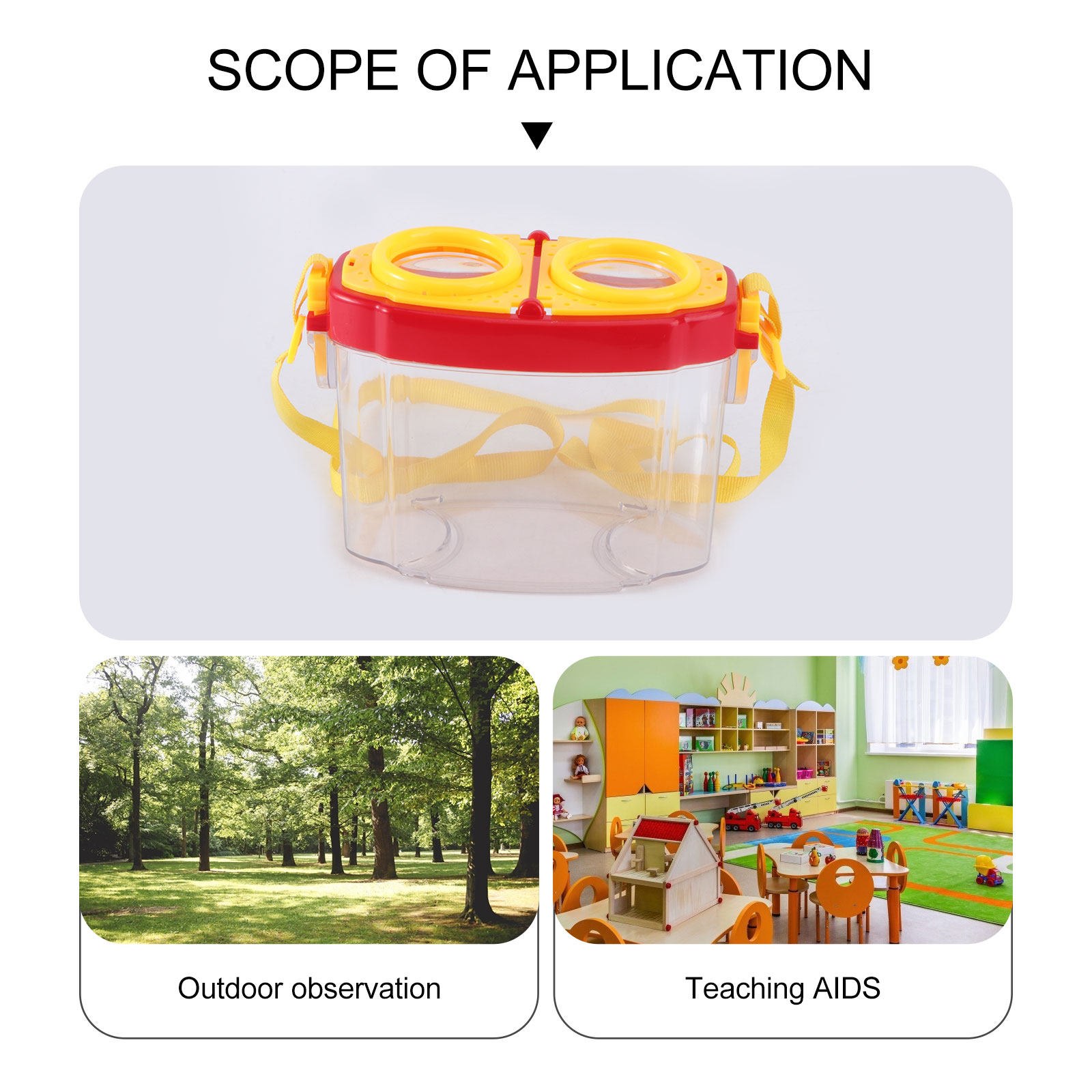 2Pcs Insect Observation Boxes  - Kids Educational Box บทวิจารณ์และราคา