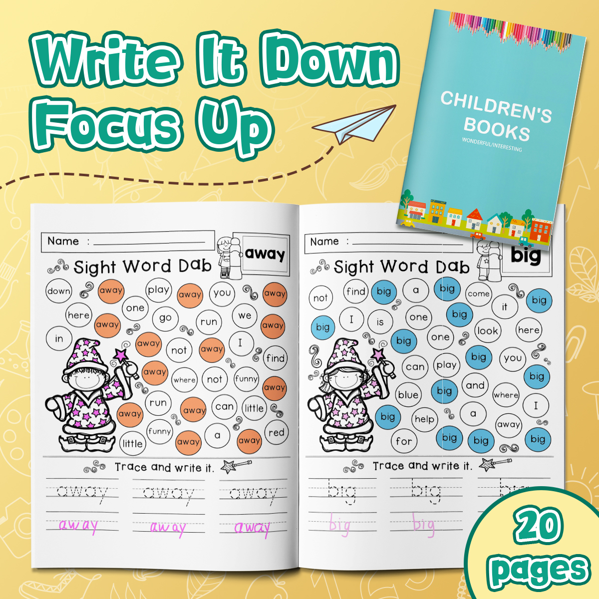 Dab-and-Learn Sight Word Workb - Kids Education In Us บทวิจารณ์และราคา