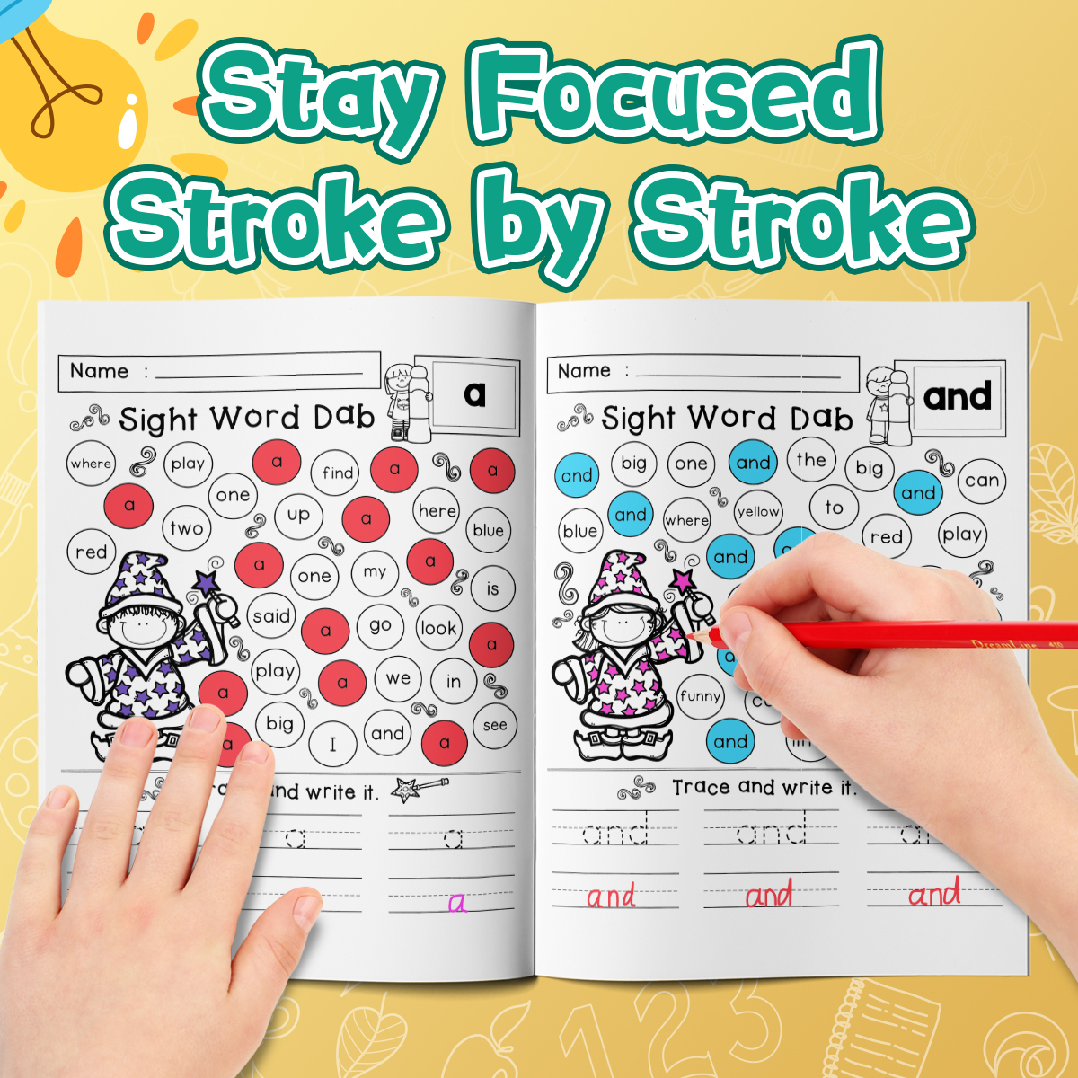 Dab-and-Learn Sight Word Workb - Kids Education In Us บทวิจารณ์และราคา