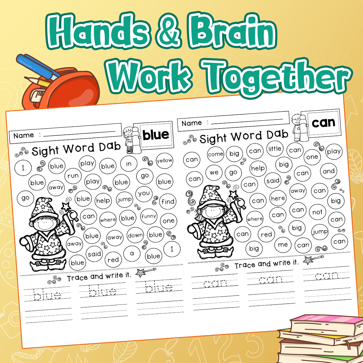 Dab-and-Learn Sight Word Workb - Kids Education In Us บทวิจารณ์และราคา