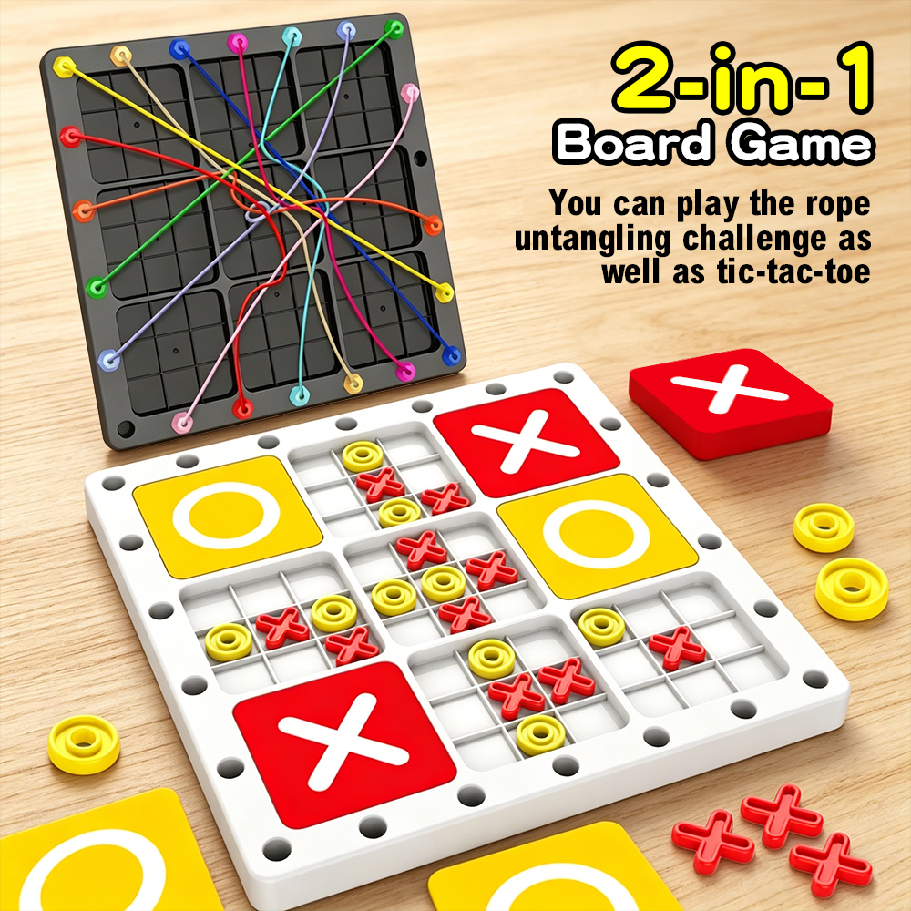 Children 2-in-1 Rope Untanglin - Kids Educational Game 3 บทวิจารณ์และราคา