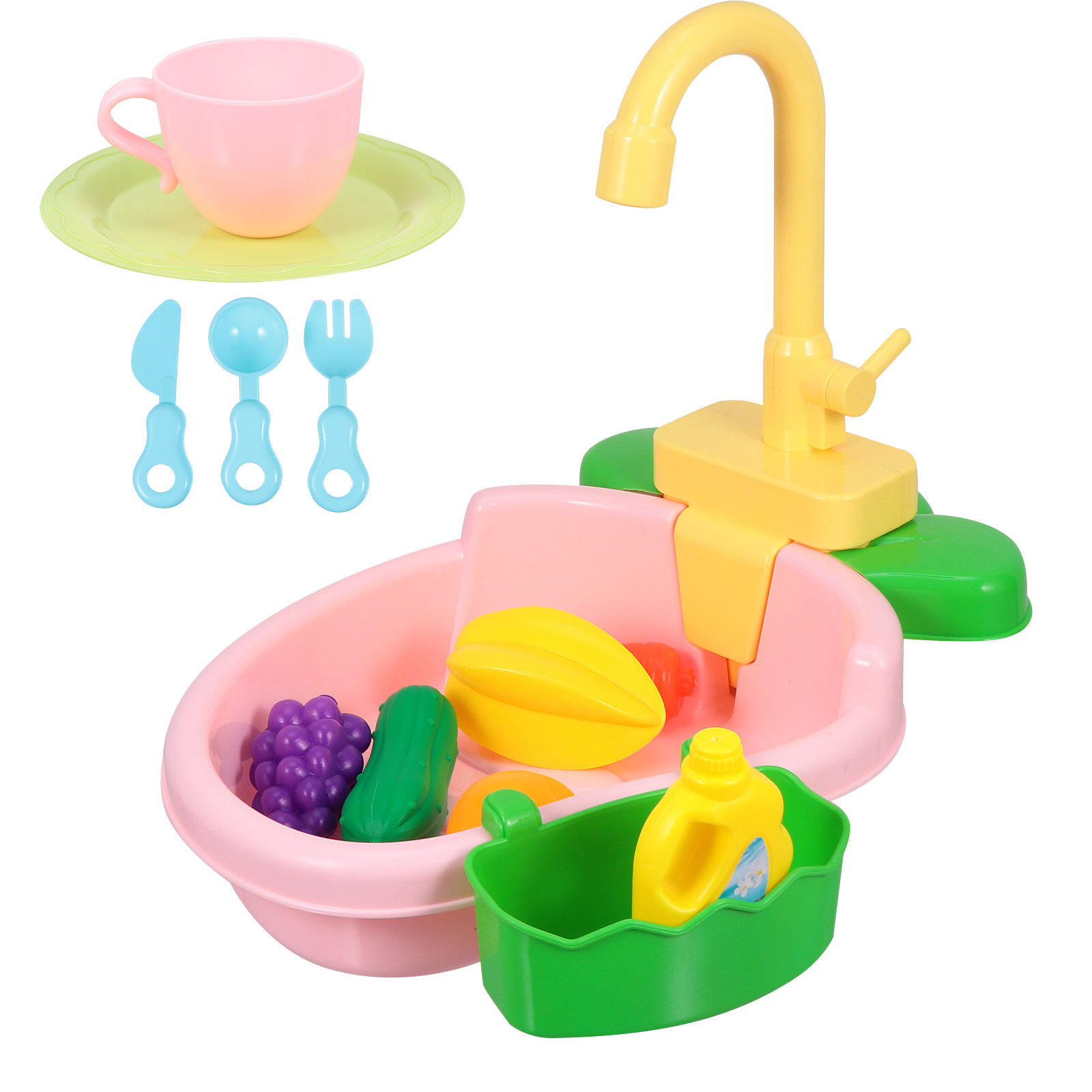 1Set Dishpan Kitchenware Simul - Kids Education Channel บทวิจารณ์และราคา