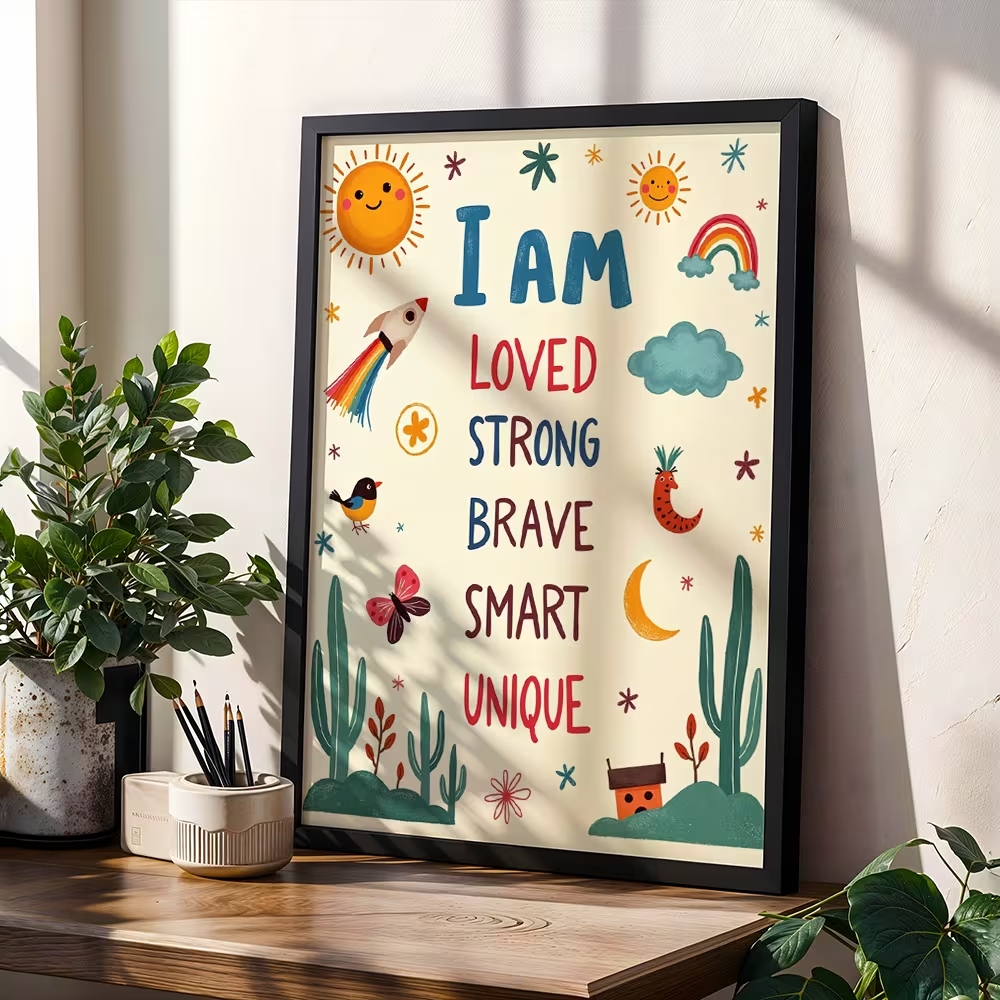 Colorful I Am Loved Strong Bra - Kids Education Yes บทวิจารณ์และราคา
