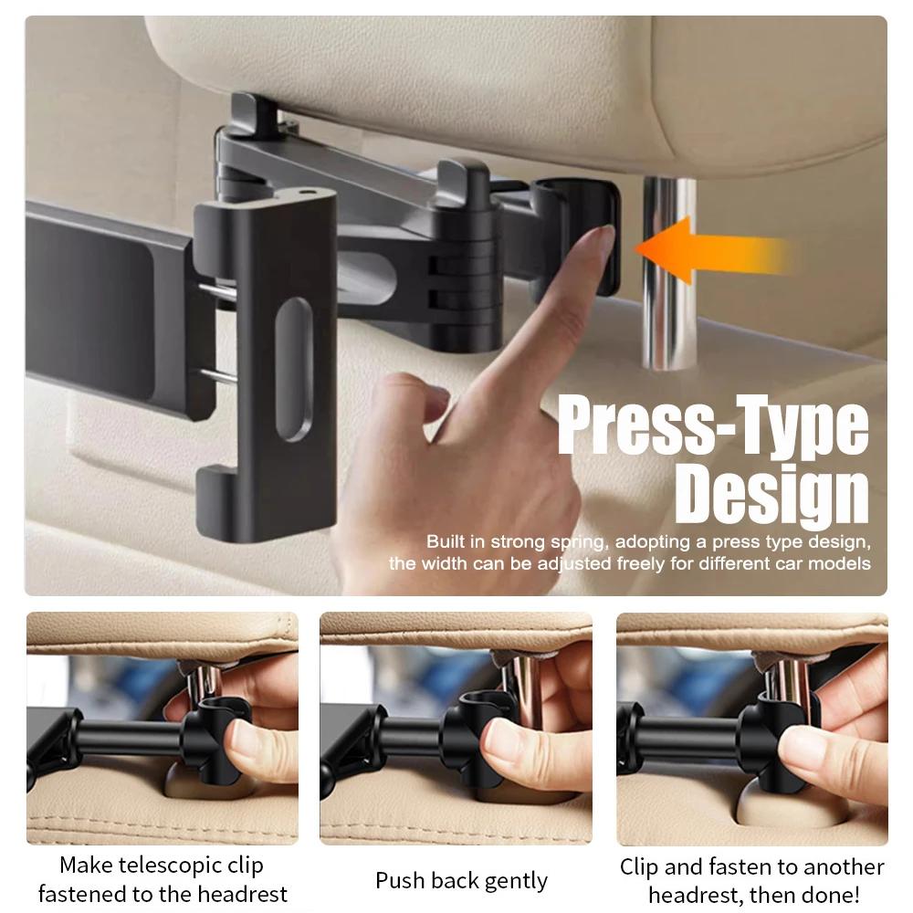 Foldable Car Phone Holder Back - Kids Education Tablets บทวิจารณ์และราคา