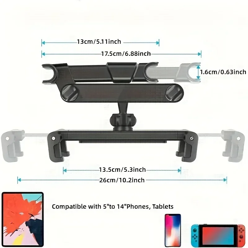 Foldable Car Phone Holder Back - Kids Education Tablets บทวิจารณ์และราคา