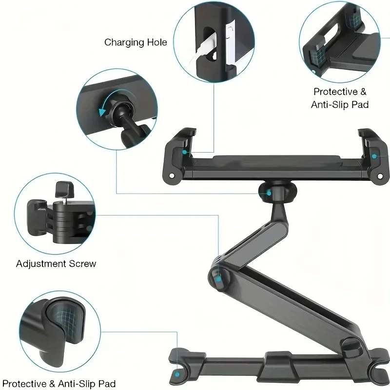 Foldable Car Phone Holder Back - Kids Education Tablets บทวิจารณ์และราคา