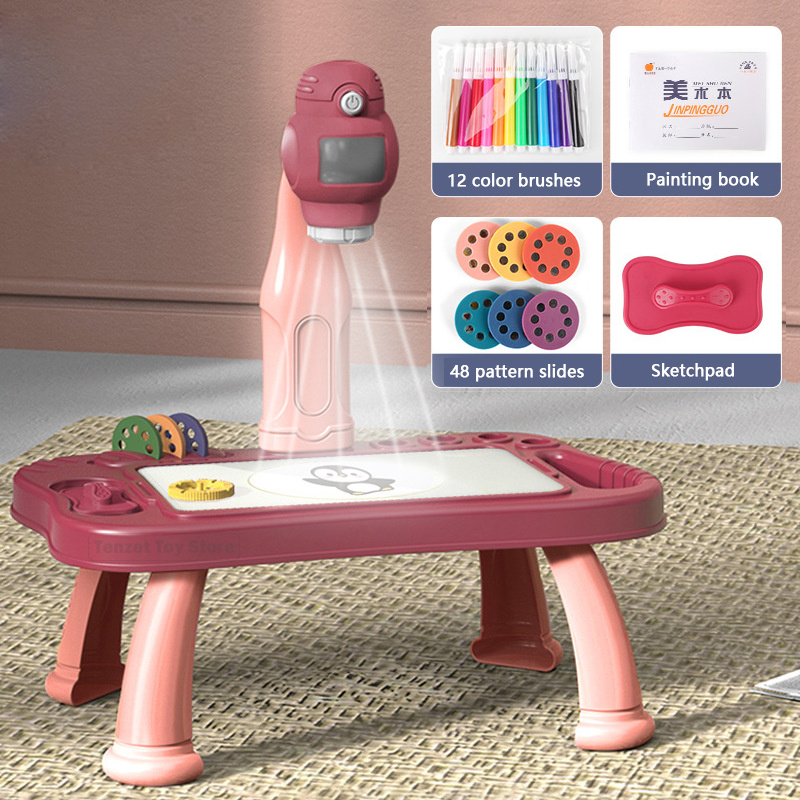 Smart Projector Kids Painting  - Kids Education Tablets บทวิจารณ์และราคา
