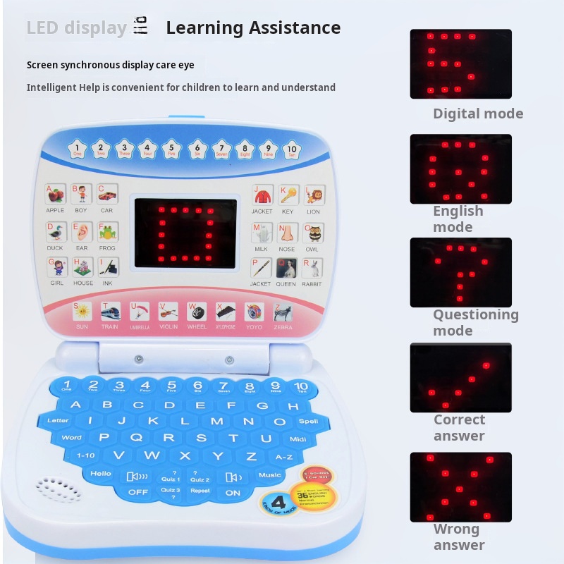 Learning Machine Laptop Comput - Kids Educational Workbooks บทวิจารณ์และราคา