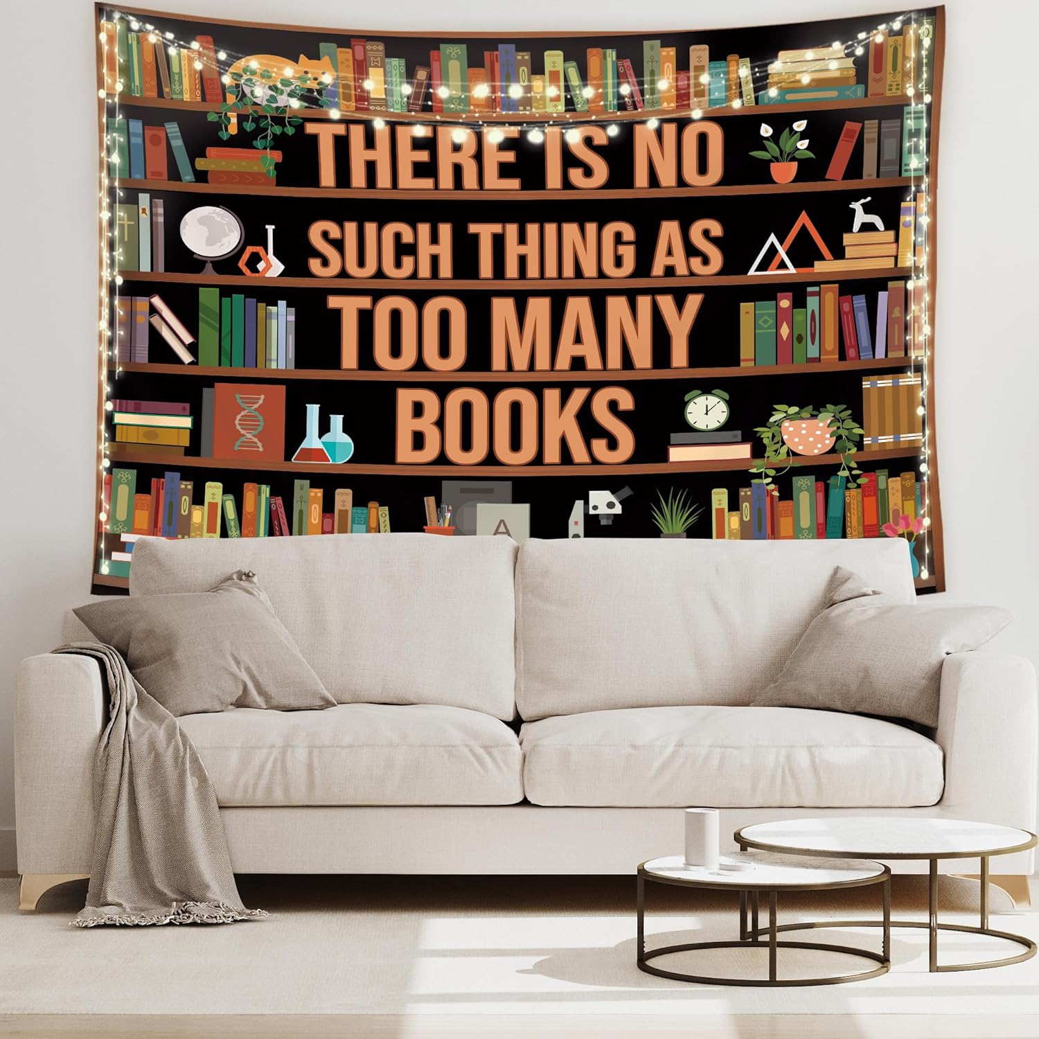 Classroom Reading Tapestry Boo - Kids Education Quotes บทวิจารณ์และราคา