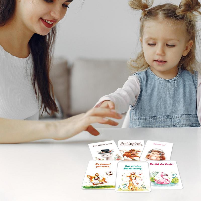 Empowering Cards For Kids 32 G - Kids Education Quotes บทวิจารณ์และราคา