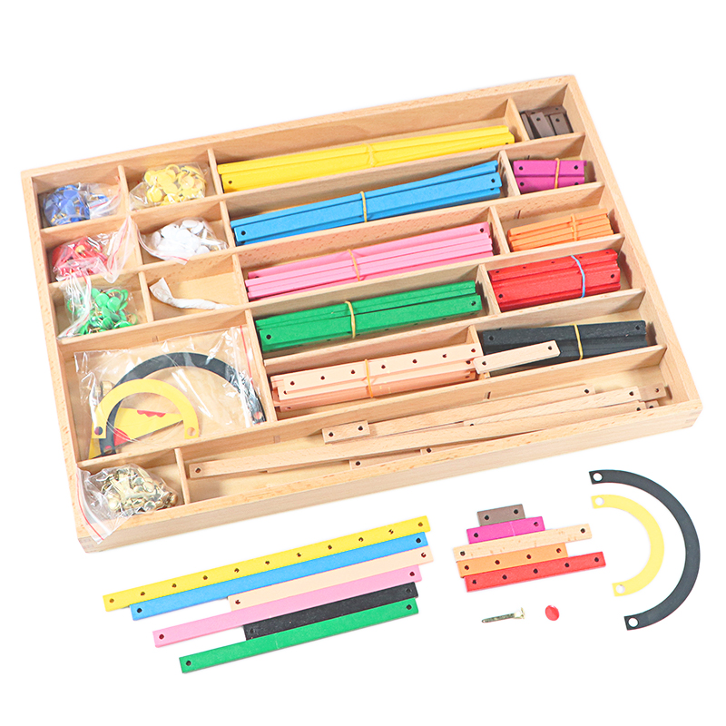 Montessori Geometric Sticks Bo - Kids Educational Box บทวิจารณ์และราคา