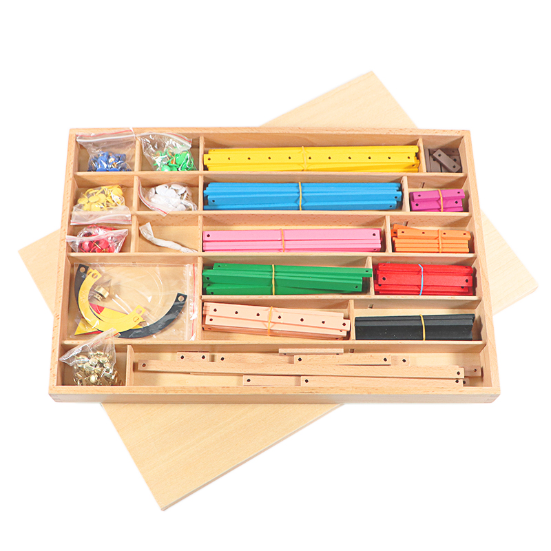 Montessori Geometric Sticks Bo - Kids Educational Box บทวิจารณ์และราคา