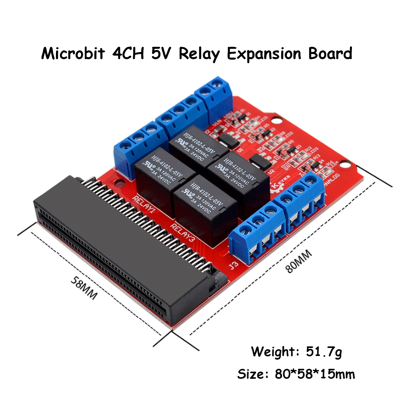 Microbit 4 Channel Relay Modul - Kids Education Channel บทวิจารณ์และราคา