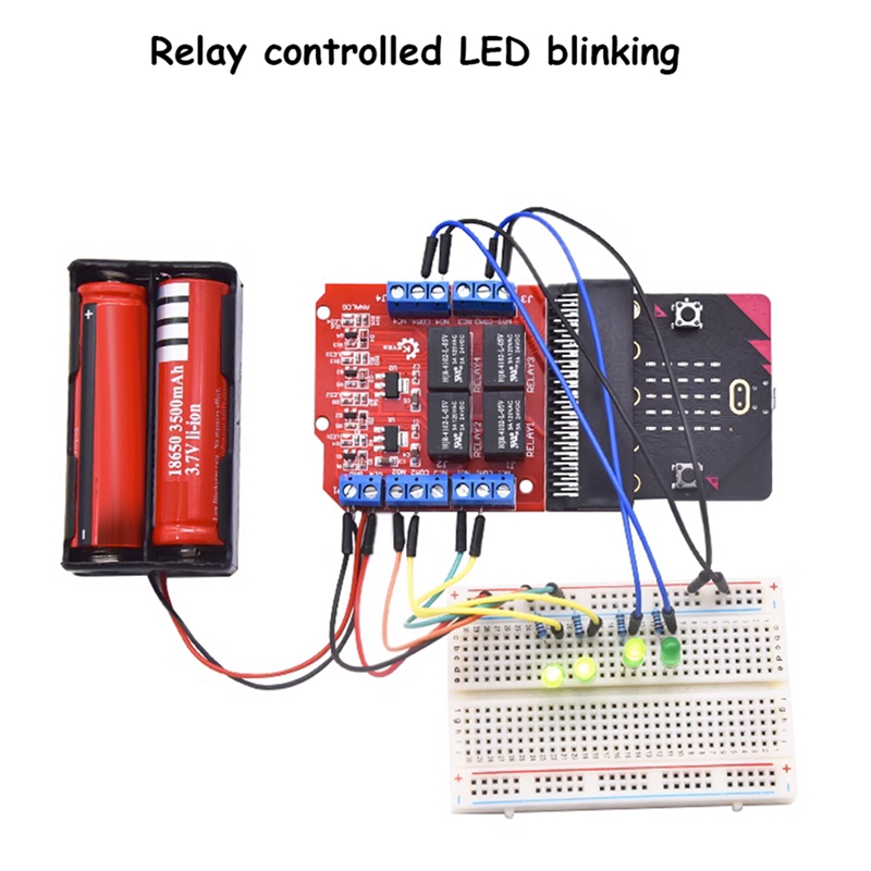 Microbit 4 Channel Relay Modul - Kids Education Channel บทวิจารณ์และราคา