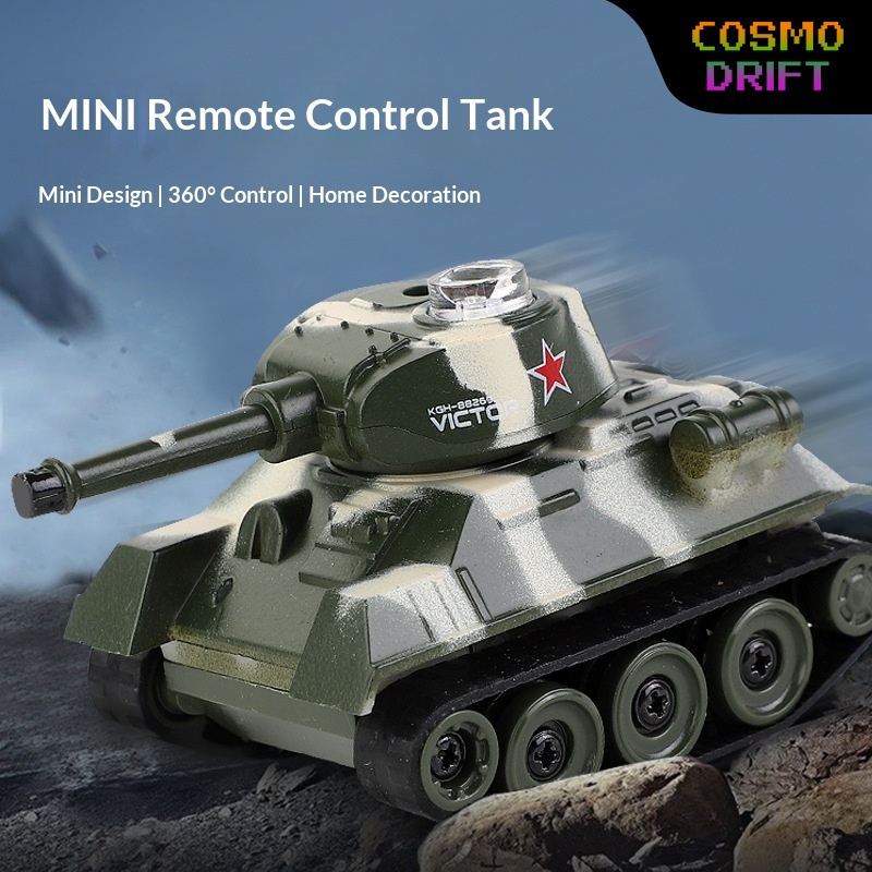 Mini Remote Control Tank 4 Cha - Kids Education Channel บทวิจารณ์และราคา