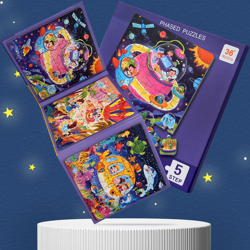 Kids Magnetic Wooden Puzzle Ca - Kids Educational Game 3 บทวิจารณ์และราคา
