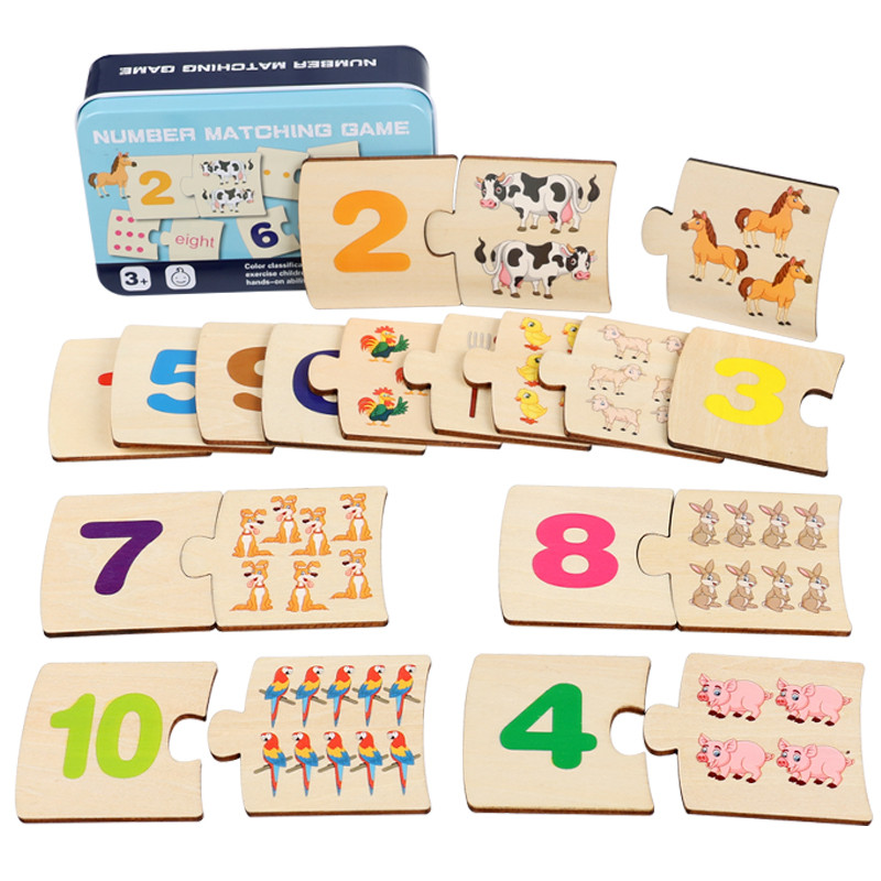 Children Iron Box Number Enlig - Kids Educational Box บทวิจารณ์และราคา