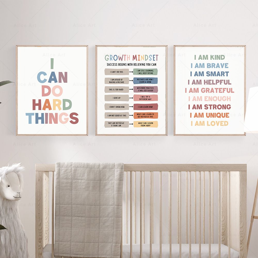 Affirmations for Kids Room Pos - Kids Education Quotes บทวิจารณ์และราคา
