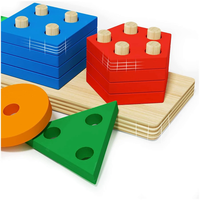 Montessori Wooden Toys Color S - Kids Educational Box บทวิจารณ์และราคา