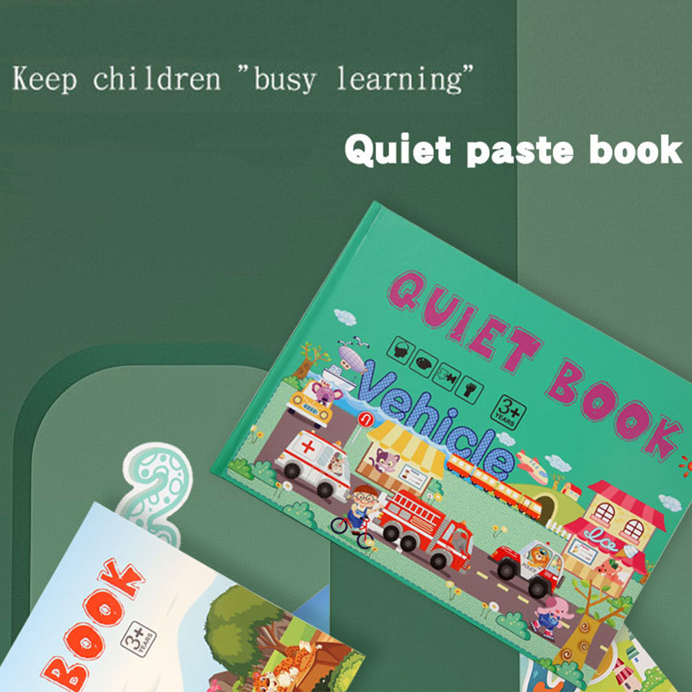 Baby Quiet Book Montessori Bus - Kids Educational Game 3 บทวิจารณ์และราคา