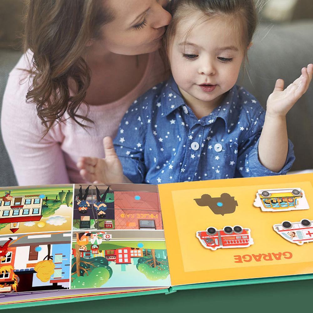 Baby Quiet Book Montessori Bus - Kids Educational Game 3 บทวิจารณ์และราคา