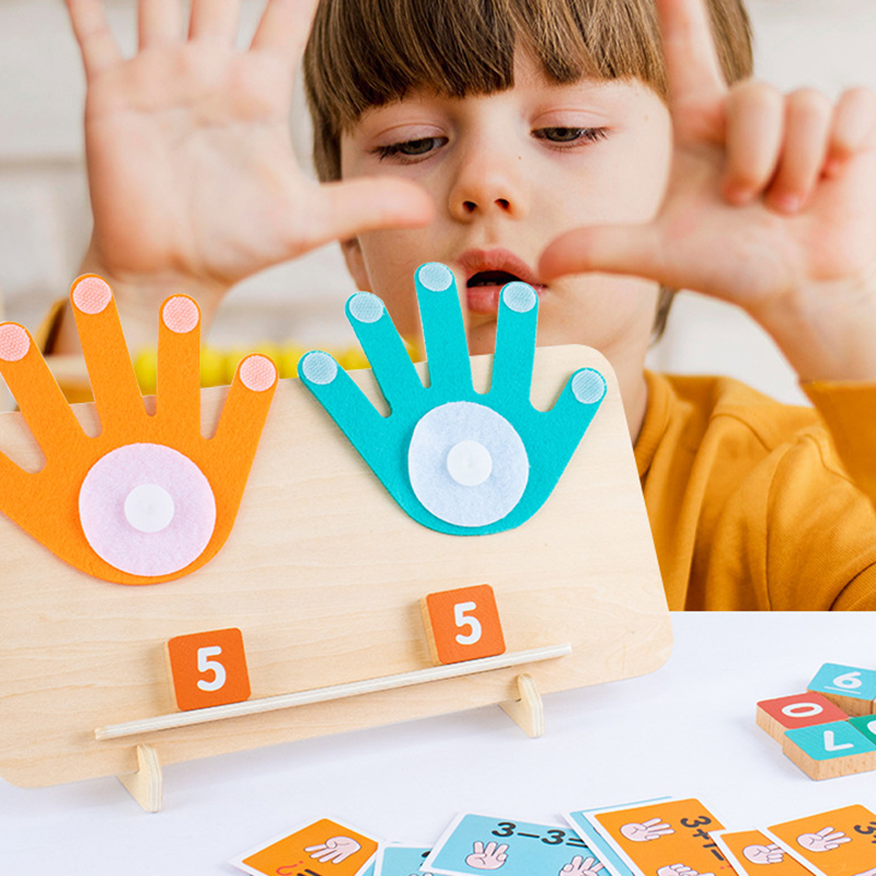 Kids Montessori Toys Wooden Fi - Kids Educational Game 3 บทวิจารณ์และราคา