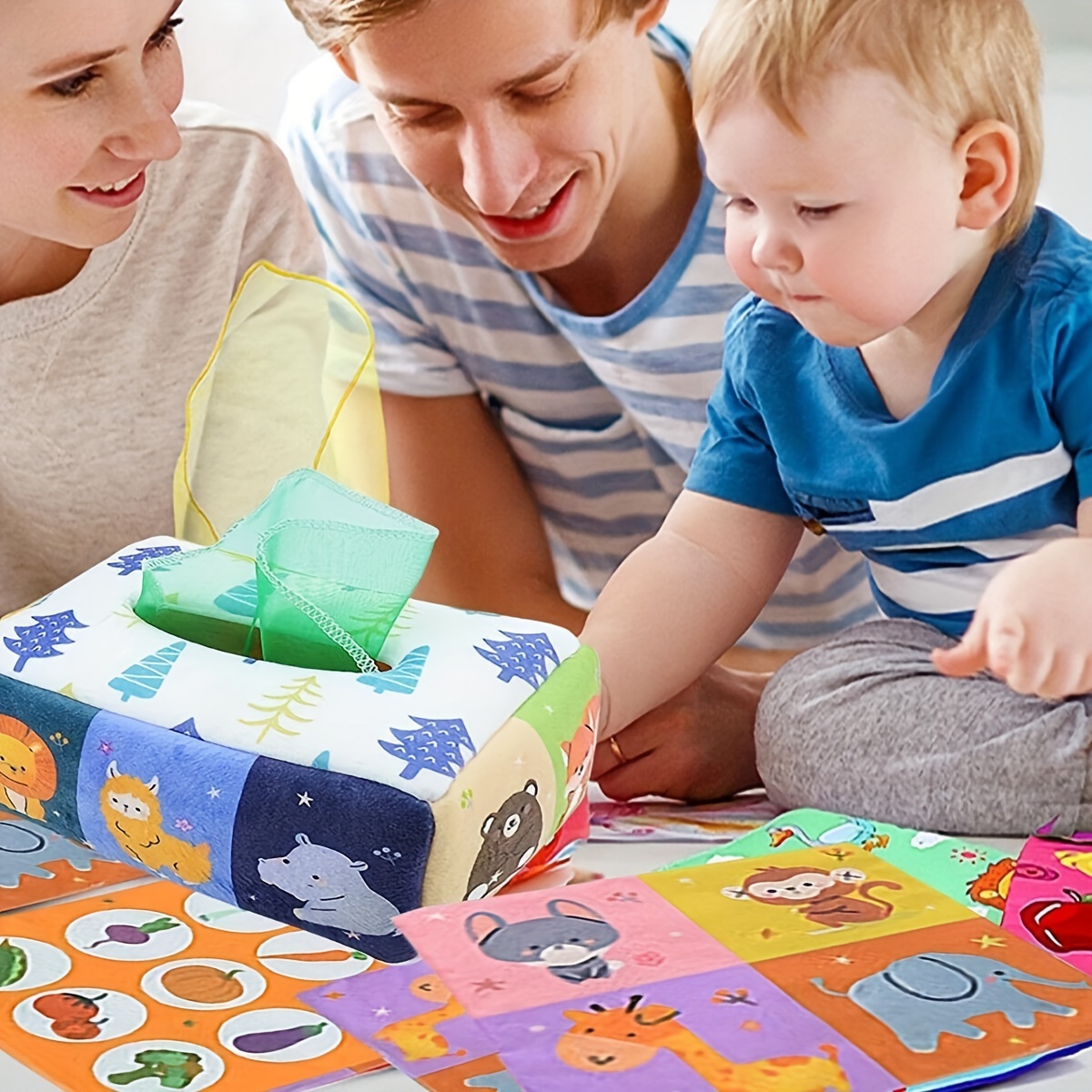Baby Montessori Toy,Magic Tiss - Kids Educational Box บทวิจารณ์และราคา