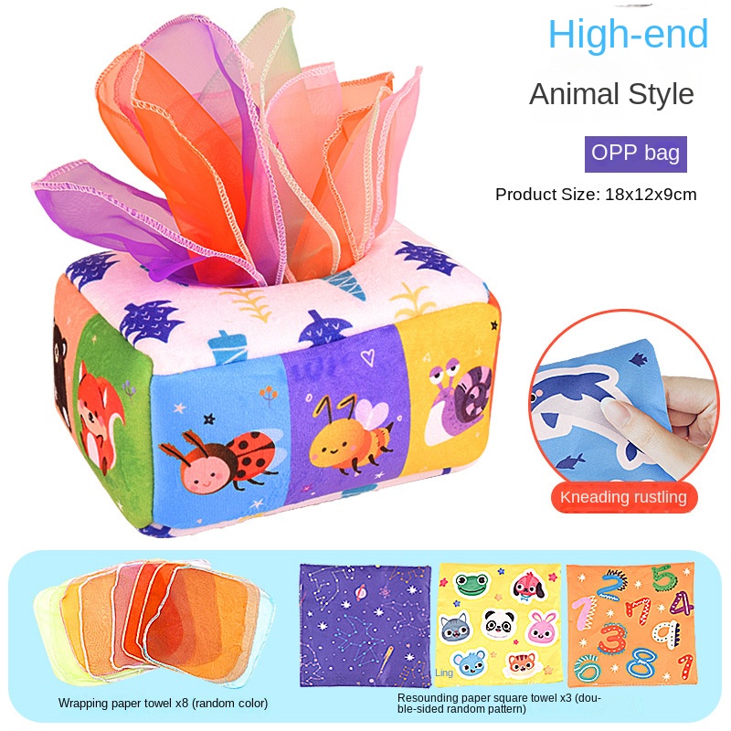 Baby Montessori Toy,Magic Tiss - Kids Educational Box บทวิจารณ์และราคา
