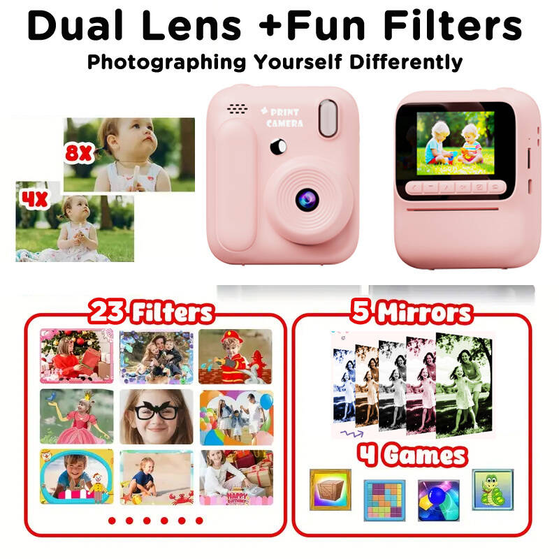 Kids Instant Color Printing Ca - Kids Educational Game 3 บทวิจารณ์และราคา