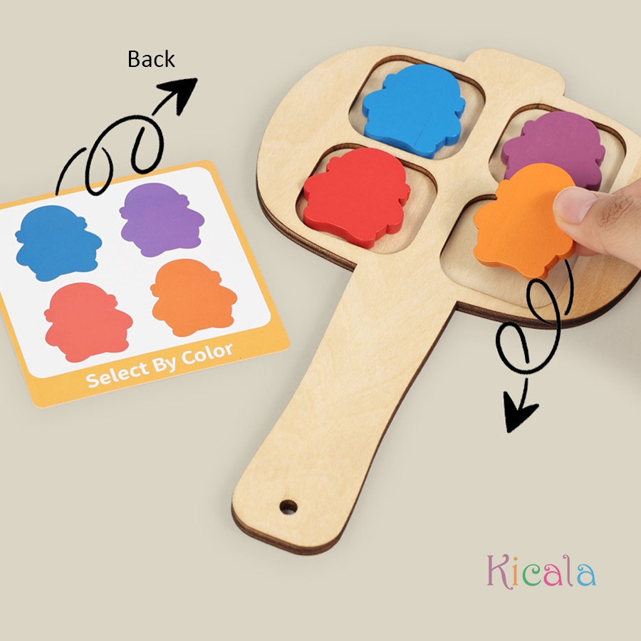 Wooden Bug Swat Color Matching - Kids Educational Game 3 บทวิจารณ์และราคา
