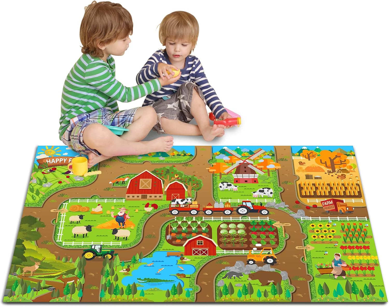 Kids Dream Mat Happy Farm Acti - Kids Education In Us บทวิจารณ์และราคา