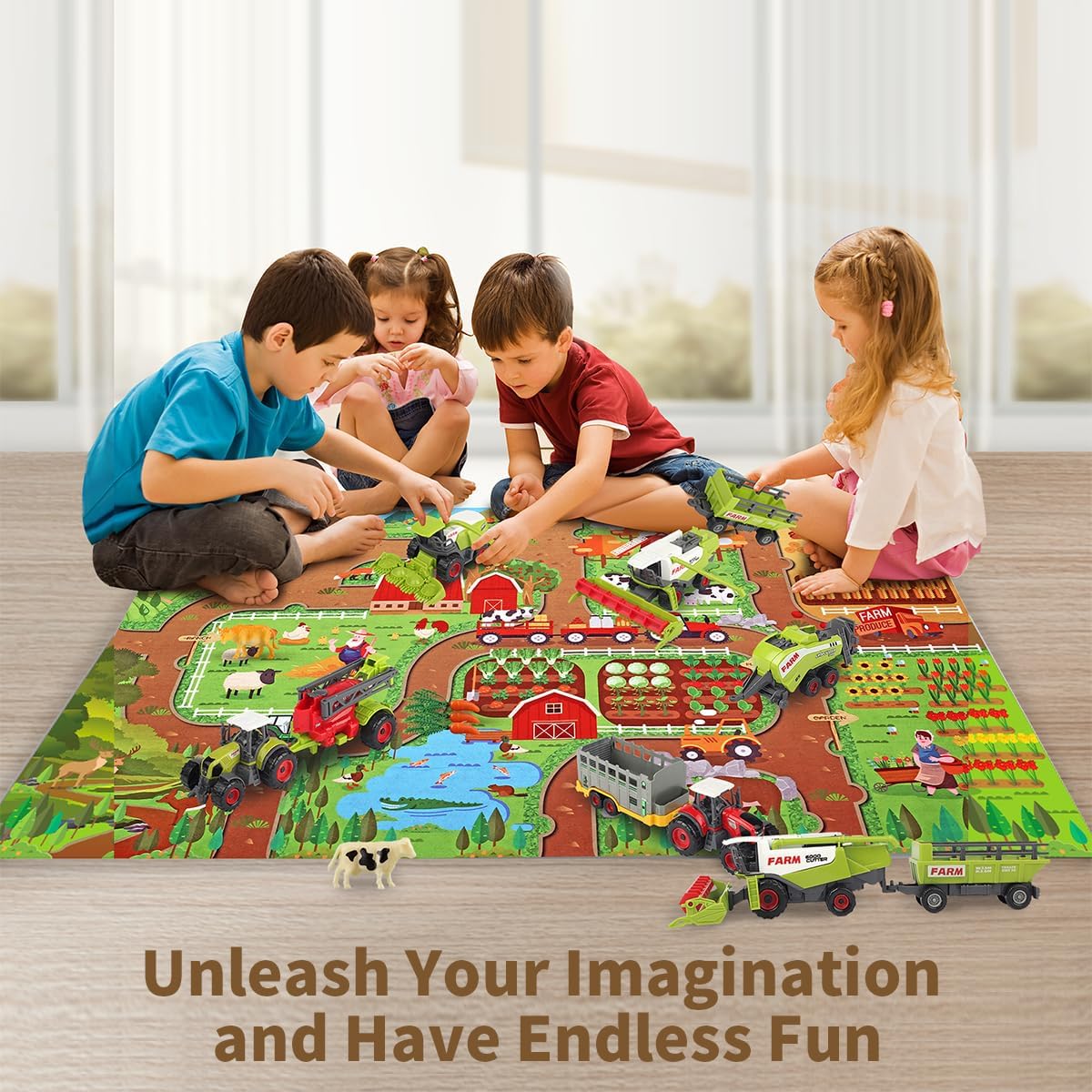 Kids Dream Mat Happy Farm Acti - Kids Education In Us บทวิจารณ์และราคา